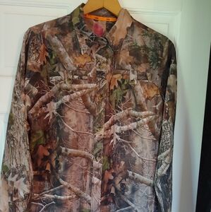 SHE Outdoor Camouflage Long Sleeve Hunting Shirt From Real Tree